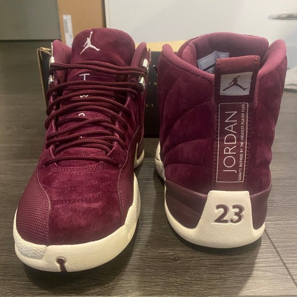 Bordeaux Air Jordan 12 Retro Mens Size 12 US - Picture 4 of 6